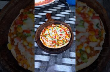veg corn pizza recipe #recipe