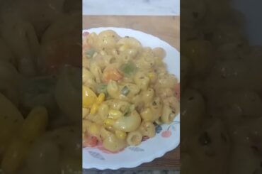 white sauce pasta #food #italianfood  #pastarecipe