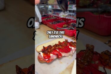 A sandwich that deserved to be in the Louvre! #sandwich #italian #italianfood