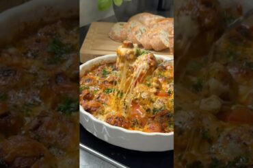 Roasted mushrooms with cheese #food #recipe #dinner #cooking