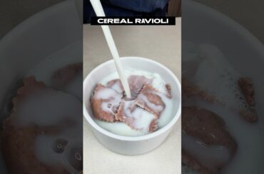 Is Cereal Ravioli Good? #recipe #cooking #pasta #fusionfood #italy #italian