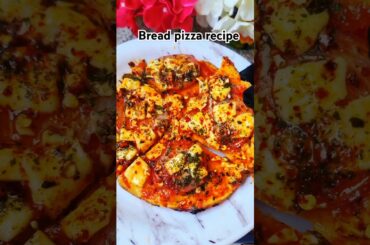 bread pizza recipe | trending bread pizza recipe #shorts
