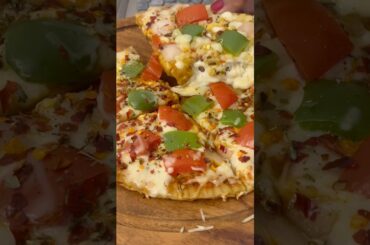 Cheesy Pizza Paratha Recipe | No Oven | Easy & Quick Snack #viral #shorts