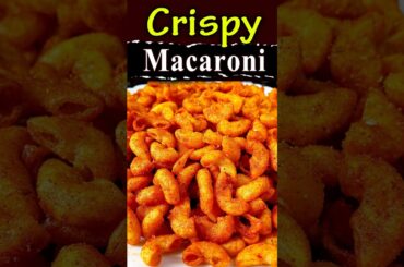 Crispy Macaroni Recipe #shorts #youtubeshorts