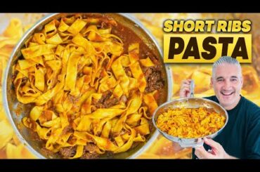 The ULTIMATE Short Rib Ragu Recipe (Fall Off The Bone Tender!)