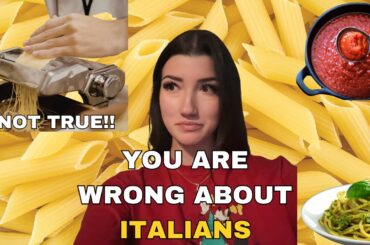 Things ITALIANS Don't Actually Do | Myths Busted (From an Italian In America)