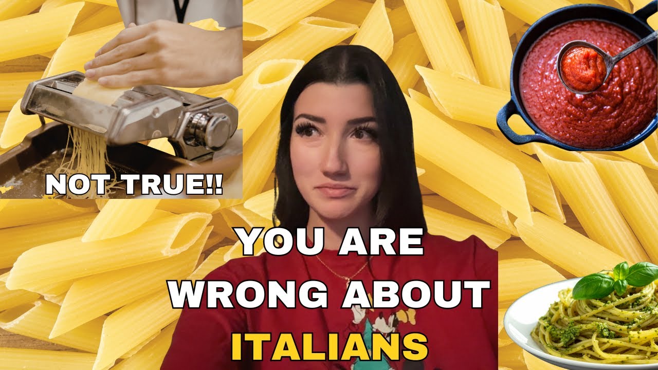 Things ITALIANS Don’t Actually Do | Myths Busted (From an Italian In America) Things ITALIANS Don't Actually Do | Myths Busted (From an Italian In America)