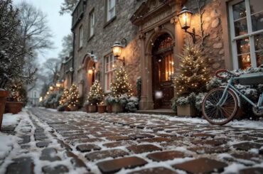 December Italian Music ~ Cozy December Melodies & Snowy Streets