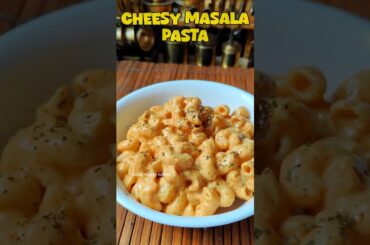 2 Minutes Cheesy Masala Pasta | Desi Twist to an Italian Classic #short #maggiepasta #viral#fooditem