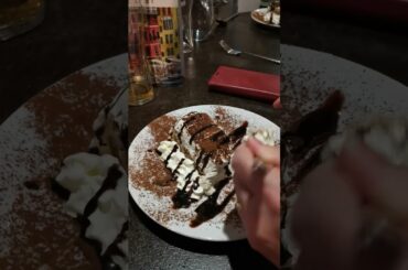 Martin's tiramasu lacassa Italian restaurant Stafford our Christmas meal night out with friends