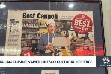 Italian cuisine named unesco cultural heritage