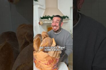 He made PASTA from BREAD @SpicyMoustache