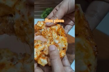 Bun pizza Recipe #shorts #trending