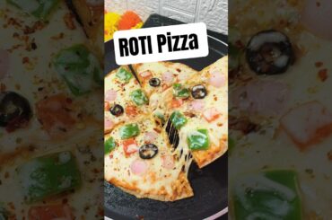 Cheese Tawa Paratha Pizza l No Oven l Tawa Pizza #viral #ytshorts #youtubeshorts #recipe #trending