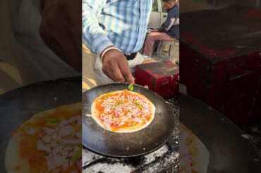 Pizza dosa #reels #streetfood #viralvideos #viral