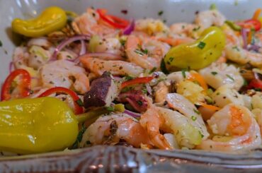 The Christmas Eve ITALIAN SEAFOOD SALAD Recipe that's amazing (Insalata Frutti Di Mare)