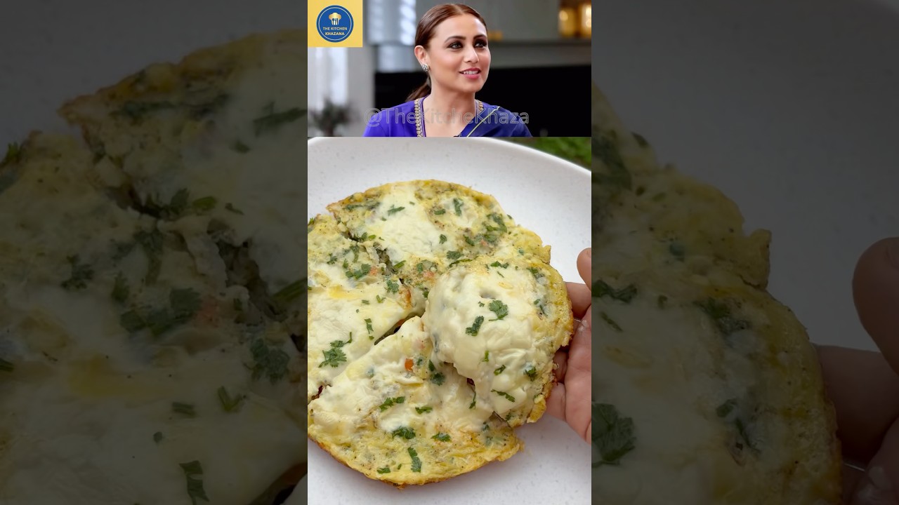 Bollywood Style Cheese Omelette by Rani Mukherjee | Quick & Cheesy! #shorts #ranimukherjee #viral Bollywood Style Cheese Omelette by Rani Mukherjee | Quick & Cheesy! #shorts #ranimukherjee #viral