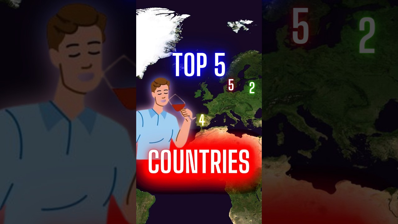 Top 5 Countries That Drink The MOST Wine Top 5 Countries That Drink The MOST Wine
