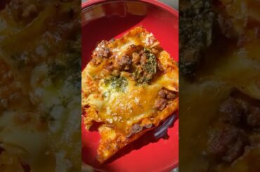 The only way I'm making lasagna now