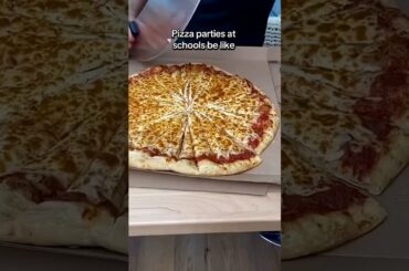 Pizza parties at schools be like #itsmeissie #relatable #fyp