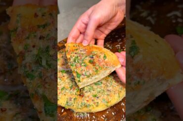 Pan-Fried Garlic Focaccia (No Oven, No Kneading, Insanely Soft)