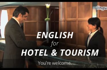 English for Hotel and Tourism: "Checking into a hotel" | FREE Course (link in description)