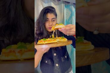 Day 35/50 Tawa cheese burst pizza | how to make pizza at home #shorts #viral #pizza #cheesepizza