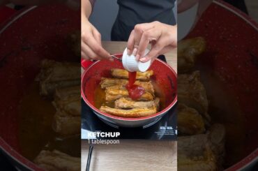 I don't fry porks ribs anymore, after an Italian taught me, now I only make them this way! #recipe