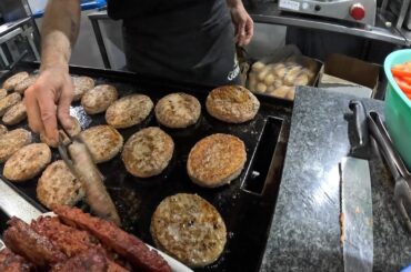 Italian Food Festival. Tons of Sausages, Burgers, Chinese Food, Food from the World Over.