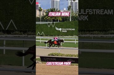 Italian Wine wins race 4, the Pick6 with Mandatory Payout kicks off in race 5! #GulfstreamPark