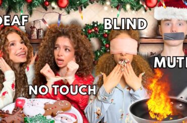 Kalogeras Sisters BLIND DEAF MUTE Christmas Baking!