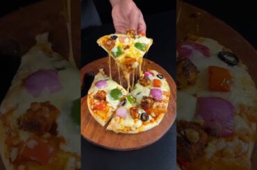 pizza recipe pizza cooking mini pizza pneer pizza bread pizza white pizza #pizza #asmr #cooking