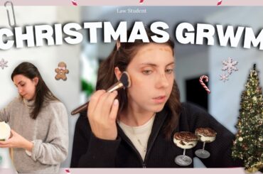 Balancing Finals & Christmas Dinner With Friends | Italian Law Student GRWM
