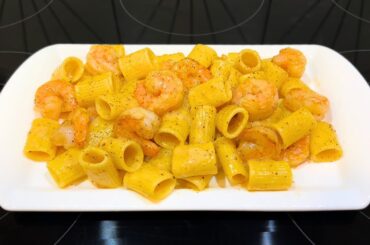 An Italian chef taught me this recipe - Shrimp Carbonara