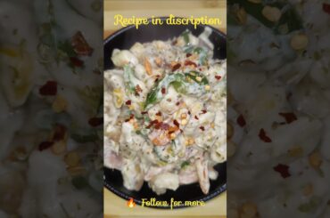 White Sauce Pasta | Cheese Corn Pasta | Italian Style White Sauce Pasta