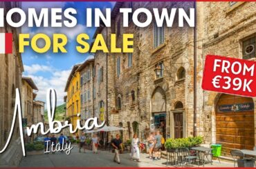Umbria Italy Homes in Town for Sale | Italian Property