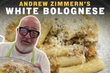 Recipe: White Bolognese | Andrew Zimmern