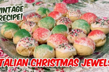 Traditional Italian Christmas Jewels Cookies Recipe - Vintage Christmas Cookie Recipe