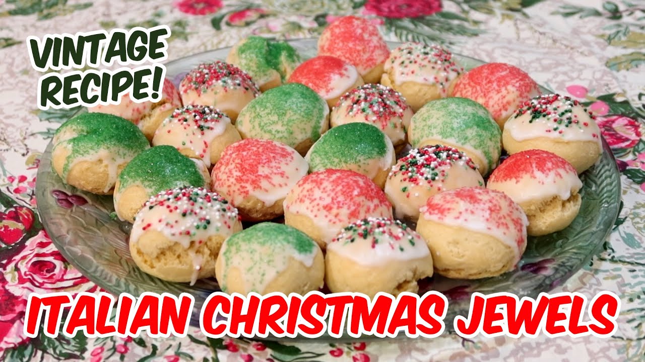 Traditional Italian Christmas Jewels Cookies Recipe – Vintage Christmas Cookie Recipe Traditional Italian Christmas Jewels Cookies Recipe - Vintage Christmas Cookie Recipe