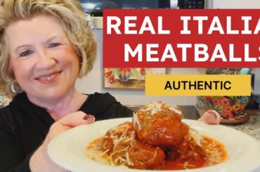 Real Italian Meatballs (Authentic, Juicy & Better Than Any Restaurant)