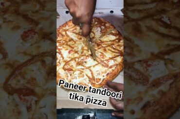 panner tandoori tika pizza #trending #shorts #pizzalover #foodie
