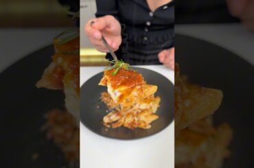 Lazanya Yoksa Penne Var!  Lazy Lasagna (No Lasagna Sheets!) | Easy Baked Penne #busezeynep #pasta