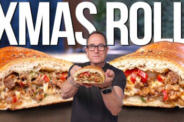 THIS CHEESY SAUSAGE ROLL IS RIDICULOUSLY GOOD AND PERFECT FOR THE HOLIDAYS!