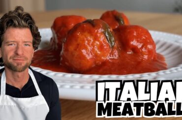 How to Make the Softest Italian Meatballs in Tomato Sauce (No Frying)