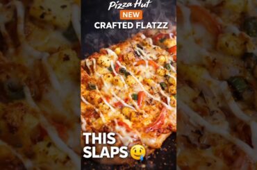 Pizza Hut Crafted Flatzz Paneer Makhani #viral #ytshorts #food