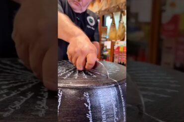 This Black-Coated Italian Cheese Will Surprise You. #shorts #unitedstates