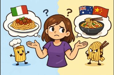 Why are noodles called pasta in Italian cuisine but not in others?