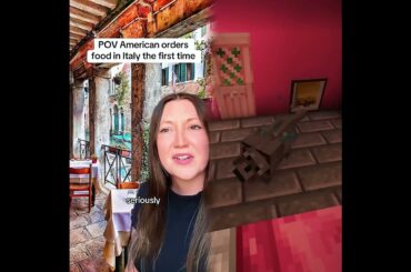 When an American orders Italian food in Italy for the first time with @Fabri Moroni