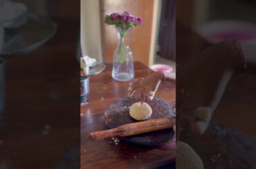 Baby croissant with little hand #coversong #song#croissant #food#italian food #singer #recipes