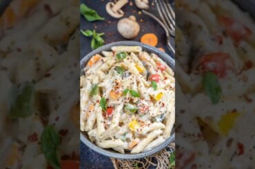 White sauce pasta recipe #pasta #shortsfeed  #whitesaucepasta #shorts #youtubeshorts #trending